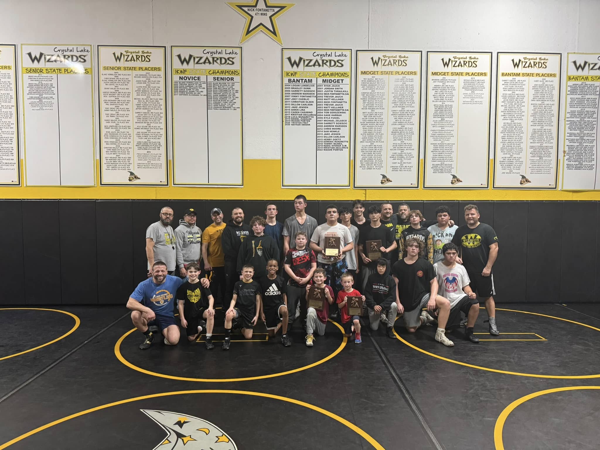 Crystal Lake Wizards teenage wrestlers together